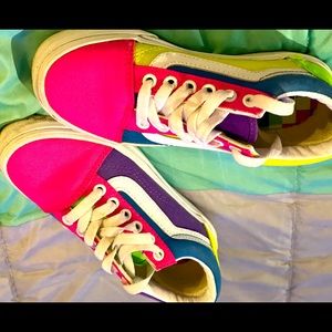 Multi color vans